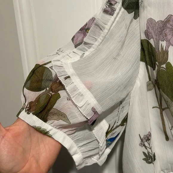 Ted Baker London Jaliyaa Dress Sz 12 - Picture 6 of 7